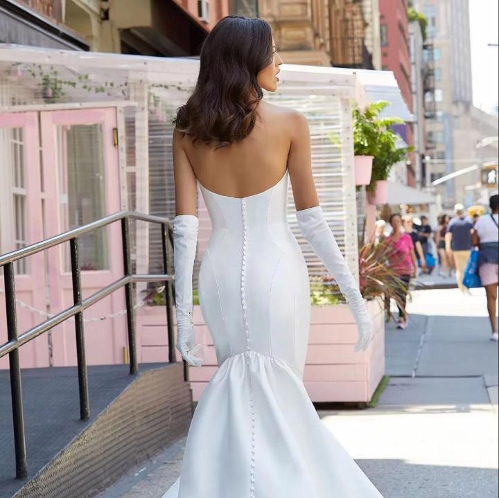 Wedding%20Bride%20Gloves%20Black%20Covers%20Arms%20White%20Long%20Satin%20Elegant%20Women%20Evening%20Party%20Finger%20Mitten%20Gants%20Mariage%20-%20Image%202