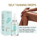 30ml Self -Tanning Drops Body Self Tanner Sunless Tanning Lotion for Natural-Looking Tanner For Body Skin Care. 