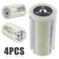 4pcs AA To D Battery Box High Quality 3x AA To D Size Battery Adapter Converter Holder Switcher Case Box For Battery Storage.