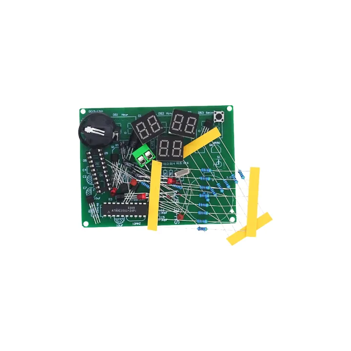 DIY%20Kits%20AT89C2051%20Electronic%20Clock%20Digital%20Tube%20LED%20Display%20Suite%20Electronic%20Module%20Parts%20and%20Components%20DC%209V-12V%20-%20Image%202