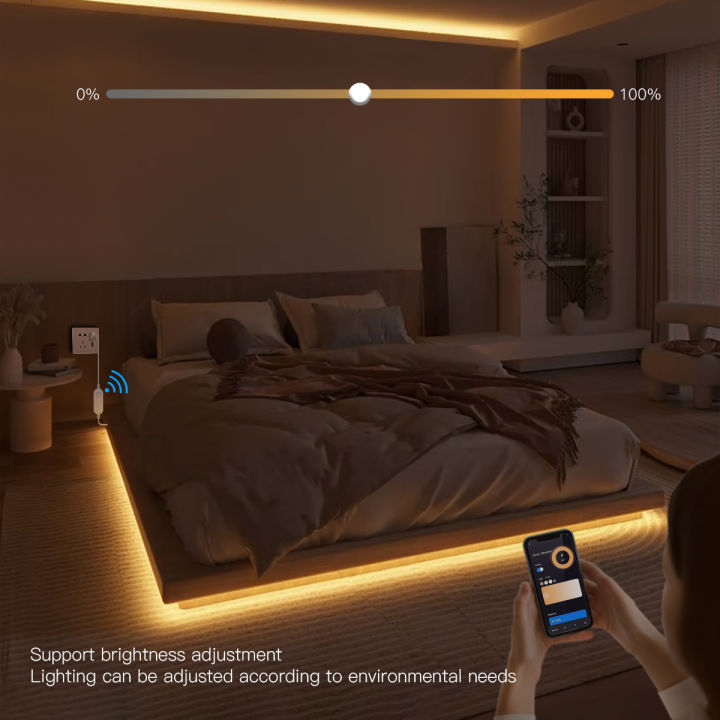 Smart%20Switch%20ZigBee%20COB%20LED%20Lights%20Strip%20Tuya%20Alexa%20USB%205V%20Dimmable%20Neon%20Tape%20Room%20Cabinet%20Car%20Decor%20TV%20Backlight%20WIFI%20Lamp%201-5M%20lightify%20-%20Image%205