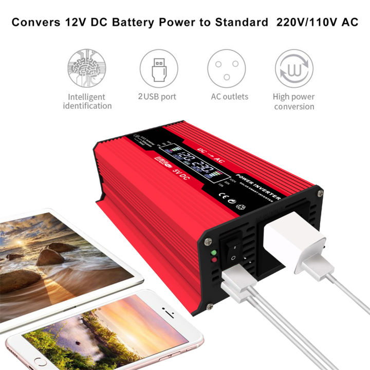 110V/220V%20600W%20Solar%20Panel+30A%20Chargers%20Controller+4000W%20Modified%20Sine%20Wave%20Inverter%20Solars%20Panels%20System%20Power%20Generation%20Kit%20-%20Image%204