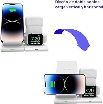 Hoidokly%20Wireless%20Charger,%203%20in%201%20Charging%20Station%20Dock%20for%20Airpods%20Pro/2,%20AppIe%20Watch%206/SE/5/4/3/2,%20Fast%20Charging%20Stand%20for%20iPhone%2014%20Pro%20Max/14/13/12/11/XR/XS/X/8/8%20Plus%20(NO%20QC%203.0%20Adapter)%20White%20-%20Image%204