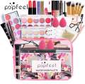 Popfeel Makeup Set for Women Full Kit All in One Makeup Gift set Box Eyeshadow Palette Blushes Powder Lipstick Lip Gloss Pro Hot. 