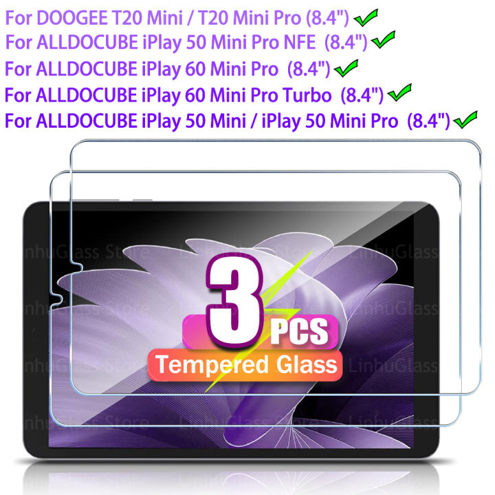 Screen Protector For ALLDOCUBE iPlay 60 MiNi Pro/Turbo/iPlay 50 Mini/Mini Pro NFE 8.4" Tempered Film DOOGEE T20 Mini/Mini Pro