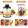 YISSVIC Hand Blender 1000W 700ml Immersion Blender 9 Speed Control 4-in-1. 