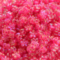 100pcs 4x7mm Acrylic Flower Beads Tiny AB Color Mix Shiny Loose Spacer Beads For Jewelry Making Diy Bracelet Necklace Keychain.