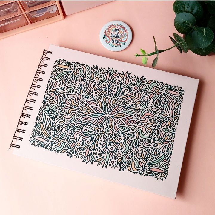 Leaves%20Doodle%20Sketchbook%20%7C%20Pastel%20Pink%20Sketchbooks%20%7C%20Drawing%20Book%20%7C%20Paint%20Book%20%7C%20Sketch%20Pad%20%7C%20Thick%20Card%20Pages%20Blank%20Book%20%7C%20Art%20Book%20%7C%20Artists%20Drawing%20Book,%20Size%207.5%20x%2010%20inches,%2050%20thick%20card%20sheets%20-%20Image%207