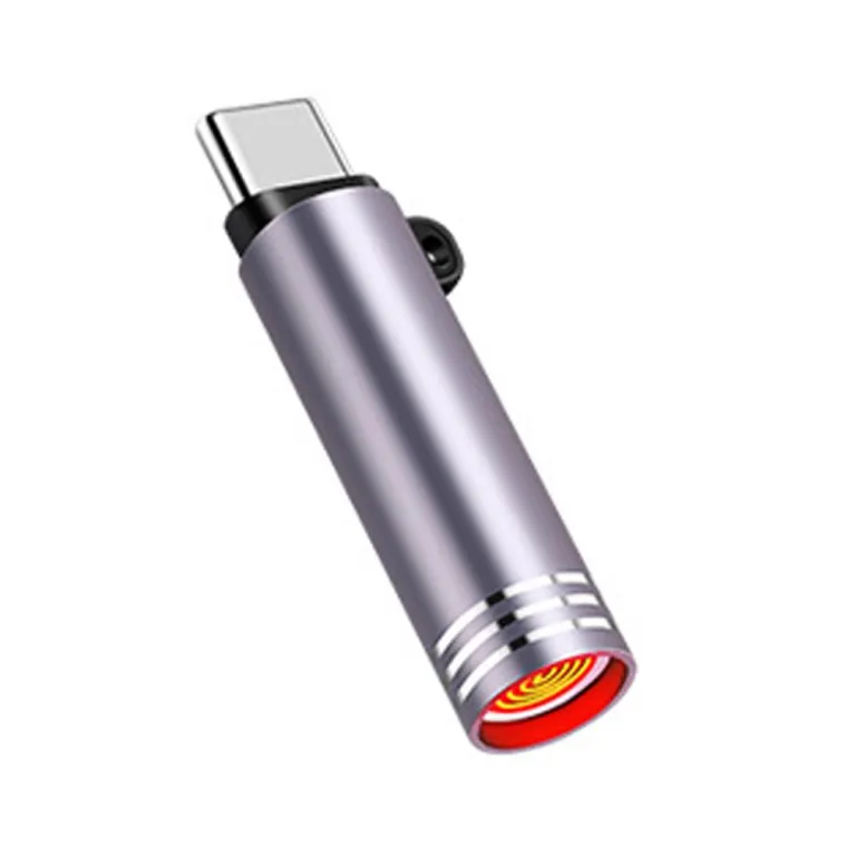 Type C Mini Lighter Blow to Ignite Windproof Flameless Electric Lighter Auto Shut-Off for Outdoor Camping Travel