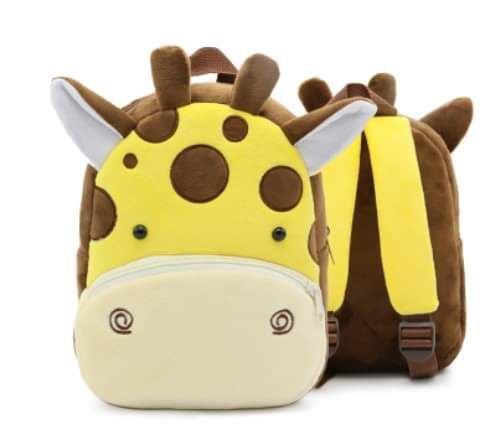 Giraffe Themed Preschool Bag for 2 to 4 Year old baby