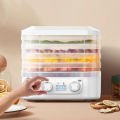 48Hours Long Lasting Thermostatic Fruit Drying Device 5 Layers Food Dehydrator Snack Herb Desiccator Temperature Adjustable.