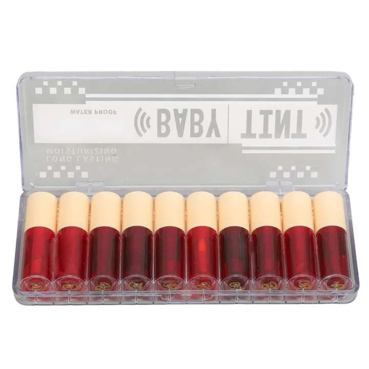 Lip%20Tint%20Stain%20Set,%20Matte%20Waterproof%20Long%20Lasting%20High%20Pigment%20Moisturizing%2005%20Pisce%20-%20Image%204