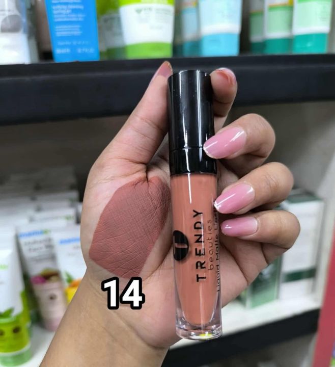 Trendy%20Beauties%20Liquid%20Matte%20Lipstick%20Long-lasting%20Comfortable%20Wear%20Soft%20And%20Smooth%20Lip%20Makeup%20for%20Women%20-%20Image%203