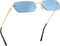 unique fashion sunglasses three piece frame colourful. 