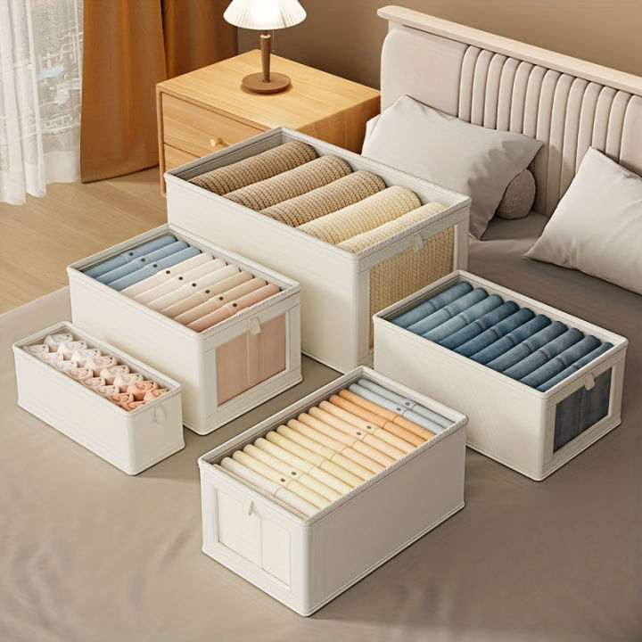 Large%20Foldable%20Canvas%20Storage%20Box%20with%20Clear%20Window%20-%20Organize%20and%20Store%20Clothing%20Space-Saving%20Home%20Closet%20Organizer%20-%20Image%206
