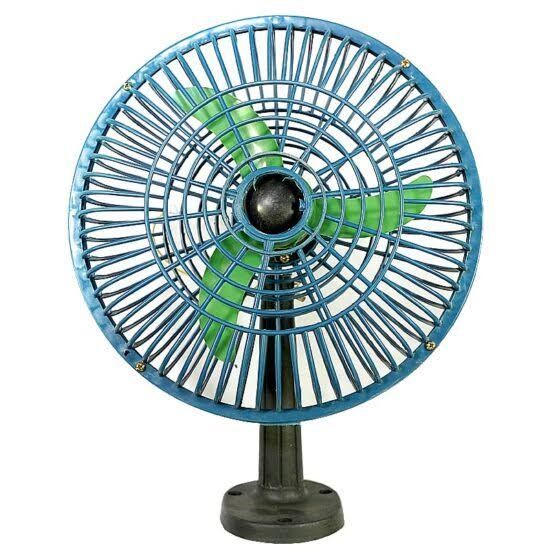 12 Volt DC Mini Adjustable Solar Fan For Both Indoor & Outdoor Use  (10 inches)