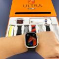 7 in 1 Ultra 8 Smart Watch Big Screen With Wireless Charger Latest Version Ultra 8 Smartwatch. 