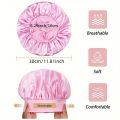 Heatless Curling Rod Headband Satin Bonnet Set No Heat Hair Curler Hair Rollers Soft Curlers Lazy Curls Sleeping Hat Night Cap.