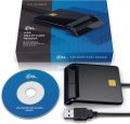 CSL - USB external smart card reader - Plug and Play. 
