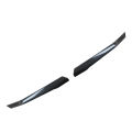 For Subaru Crosstrek 2023 2024 Carbon Fiber Style Car Grille Trim Strip Cover Accessories. 