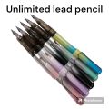unlimited lead pencil for kids graphite pencil for kids with eraser inside black shade writes as long as 15699 meters best for office and school use. 