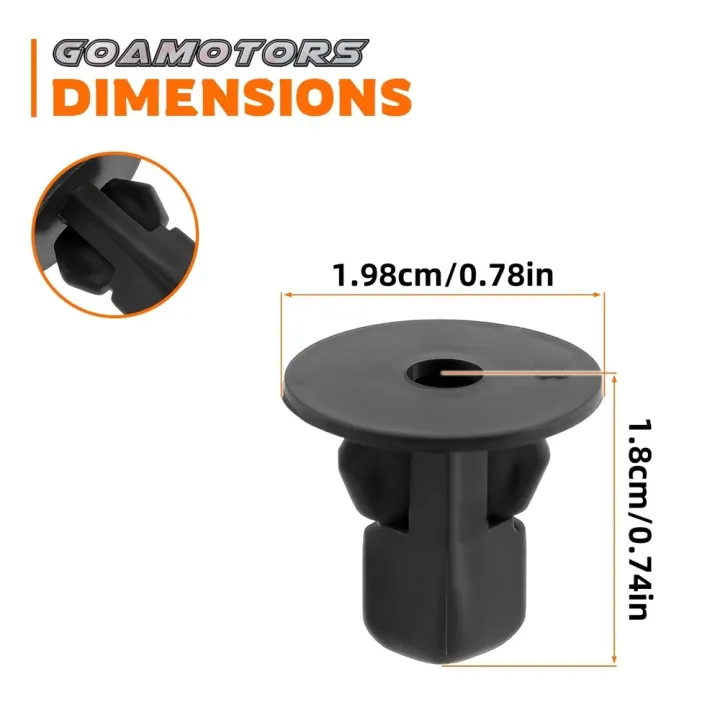 100pcs%208mm%20Fastener%20Clips%20Screw%20for%20Toyota%20fender%20Bumper%20Rivet%20Fender%20Fastener%20Clips%20Plastic%20Car%20Clips%20Door%20Panel%20Repair%20-%20Image%204