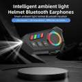 Motorcycle Helmet Wireless Bluetooth Headset, Helmet Earphone, Music Call Control, Speakers Handsfree. 