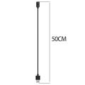 50CM For Samsung Galaxy Fit 3 Charger Watch Adapter USB / USB C Charging Cable Cord Magnetic For Samsung Galaxy Fit 3. 