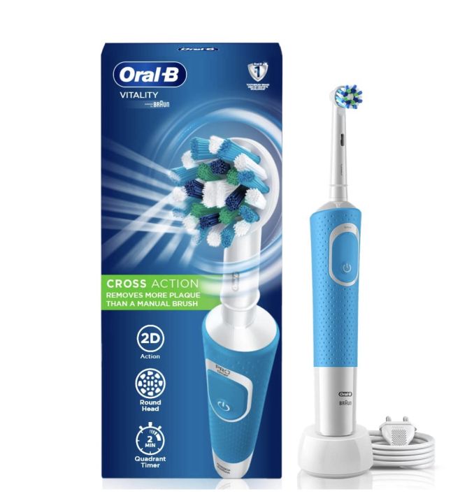 Oral%20B%20Electric%20Toothbrush%20For%20Adults%20Vitality%20Model%20%20Rechargeable%20Blue%20Color%20Criss%20Cross%20Action%20Powered%20By%20Braun%20-%20Image%208