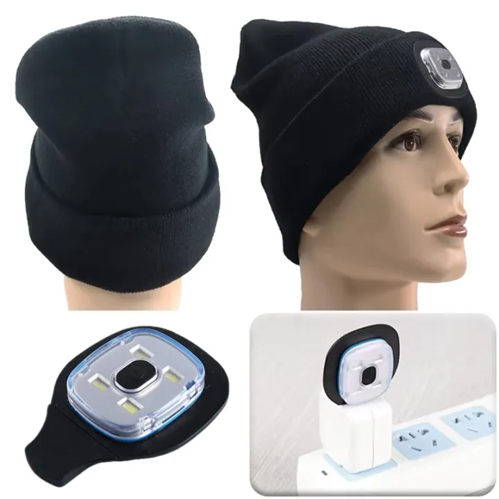LED%20Lighted%20Beanie%20Cap%20Unisex%20Led%20Light%20Knitted%20Hat%20Winter%20Warm%20Hats%20Night%20Sports%20Hiking%20Running%20Camping%20Glow%20Cap%20with%20Head%20Lamp%20-%20Image%203