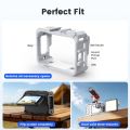 aMagisn Camera Frame Cage for Insta360 GO Ultra , Horizontal & Vertical Protective Plastic Cage Camera Accessory For Go Ultra. 
