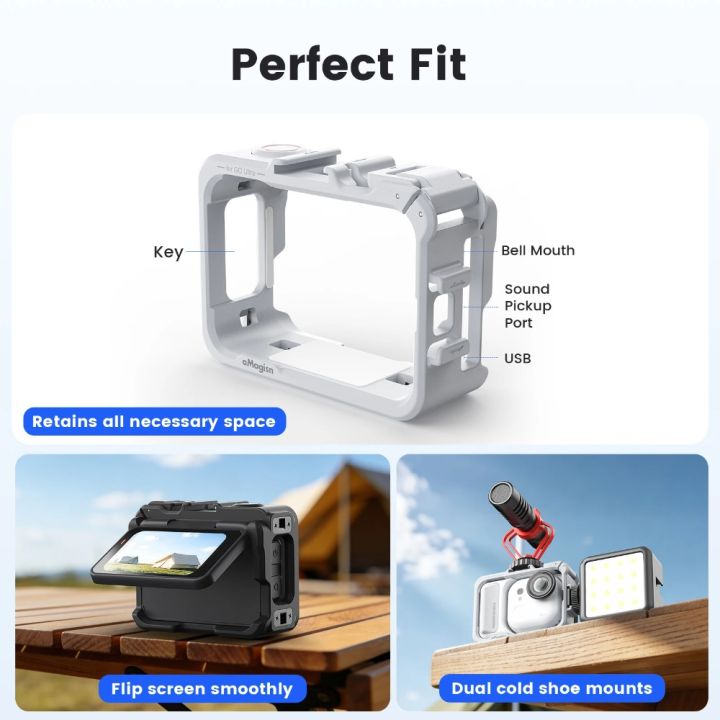 aMagisn%20Camera%20Frame%20Cage%20for%20Insta360%20GO%20Ultra%20,%20Horizontal%20&%20Vertical%20Protective%20Plastic%20Cage%20Camera%20Accessory%20For%20Go%20Ultra%20-%20Image%206