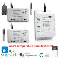 Ewelink WiFi Temperature and Humidity Sensor Security Home Automation Indoor Monitoring Thermometer Works with Alexa . 