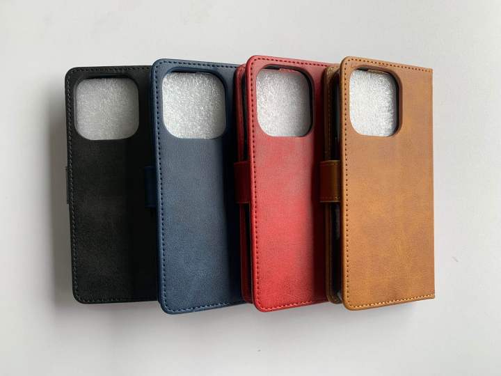 Apple Iphone 16 Pro PU Leather Flip Case/ Wallet Case/ Book Cover with Cards and Cash slots AI16p