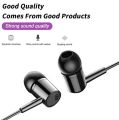 Pack of 2 - L29 wired handfree earphones with mic - High quality. 