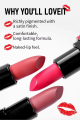 Matte Lipstick Long Lasting, Waterproof & 12 Stunning Shades Send Random Shade Lipstick Makeup Lipstick For Girls 1 PC. 