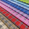 Cotton TC small plaid fabric 1 inch width 45 inch meter fabric yard fabric. 