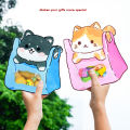 20Pcs 50Pcs Plastic Portable Cartoon Schoolbags Sweets Snack Sealing Pockets Children's Birthday Wedding Party Creative  Bag. 