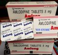 AMLODIPINE TABLES ( Amlong) 5 mg 1 card. 