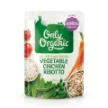 Only organic, Vegetable chicken Risotto, 220g (1-5 Years ). 