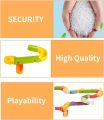 New Version Baby Bath Toys with Stainless Wheel Duck Kids Bathtub Set Water Slide Building Tracks for Toddler with Mini Duck Toy, Mesh Tub Bags Shower Bath Toy Gift for Boys Girls Age 3 to 8 (10 Pcs). 