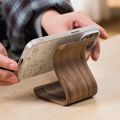 [New Wooden Phone Stand] New Wooden Portable Desktop Phone Stand | Creative Lazy Holder for iPad Tablet, Universal Mobile Stand. 