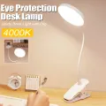 LED Eye Protection Desk Lamp USB Power Supply, Clip Model Eye Protection Night Light Desktop Study Bedroom Bedside Table Lamp. 
