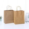 10/20/50pcs Party Favor Bags Recyclable Kraft Paper Shopping Bags for Birthday Gift Candy Treat Goodie Goody & Grocery Packaging. 