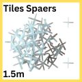 Tile spacers. 1 mm, 1.5 mm, 2 mm. use for Ceramic Tiles, Marble Tiles, granite Tiles, wooden tiles, etc. 