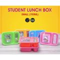 student Lunch Box Small 700ml, For School Lunch box With Tow Portions. 