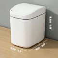 Mini Desktop Trash Can with Lid Cute Creative Waste Bin Small Tabletop Garbage Container for Office Bedroom Living Room Car. 