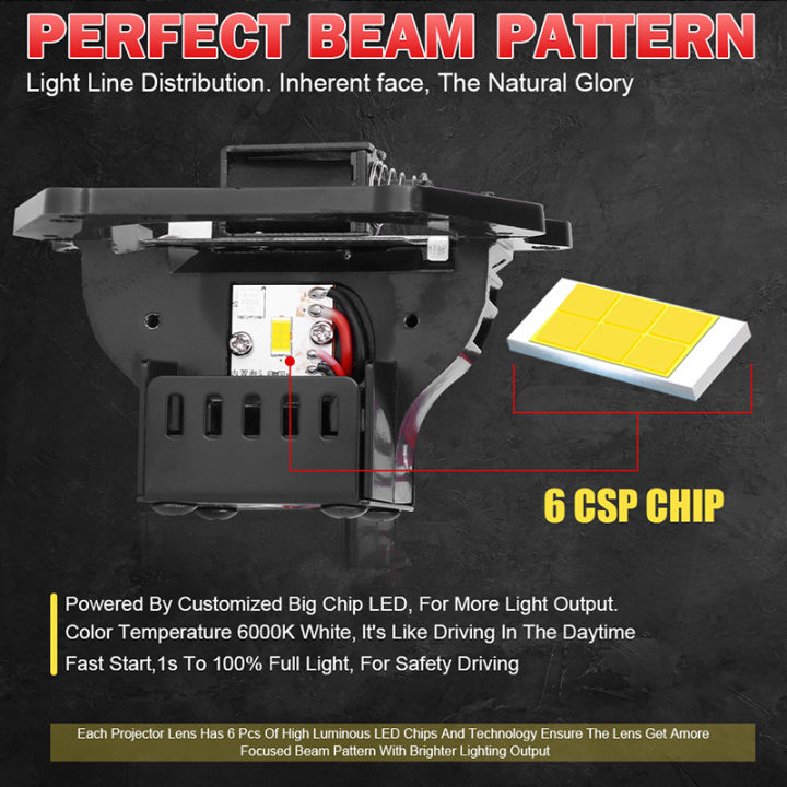 300W%2030000LM%203"%20Bi%20LED%20Projector%20Lenses%20Hella%203R%20G5%20Laser%20Led%20Car%20Headlight%20Bulb%20Retrofit%20Auto%20Lamp%20RHD/LHD%20Hyperboloid%20Lens%2012V%20-%20Image%202