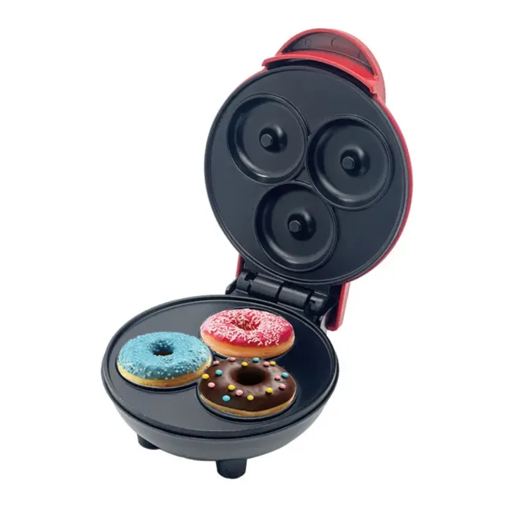 Nonstick%20waffle%20Donut%20maker%20mini%20breakfast%20machine%20round%20shaped%20cake%20baking%20-%20Image%205