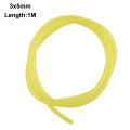 1 M Universal Petrol Fuel Pipe Line Hose Tube Small Engines Fuel Line Replacement Accesseries For Trimmer Chainsaw Blower 4 size. 